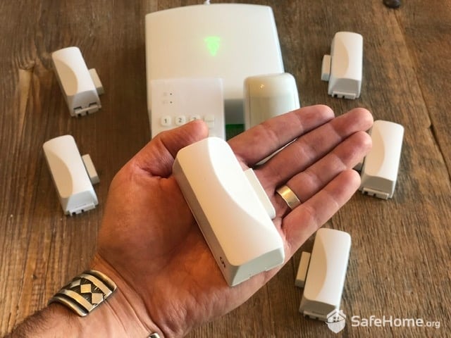 Holding a Frontpoint sensor